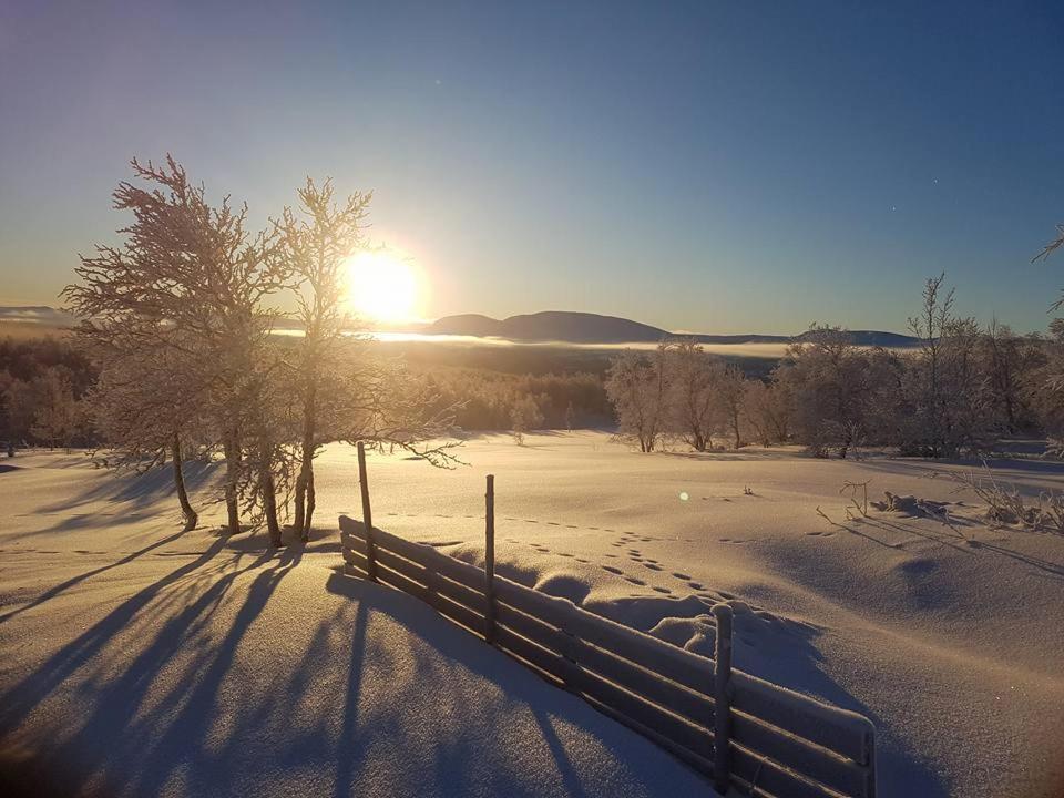 Bruksvallarna - Modern Fjaellstuga Med Panoramautsikt Och Wifi Esterno foto